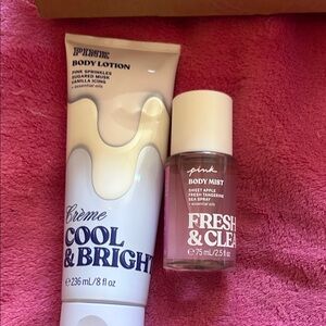 PINK White Lotion & Pink Fresh & Clean Body Mist